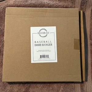 If we’re not home, go check the ball field decor